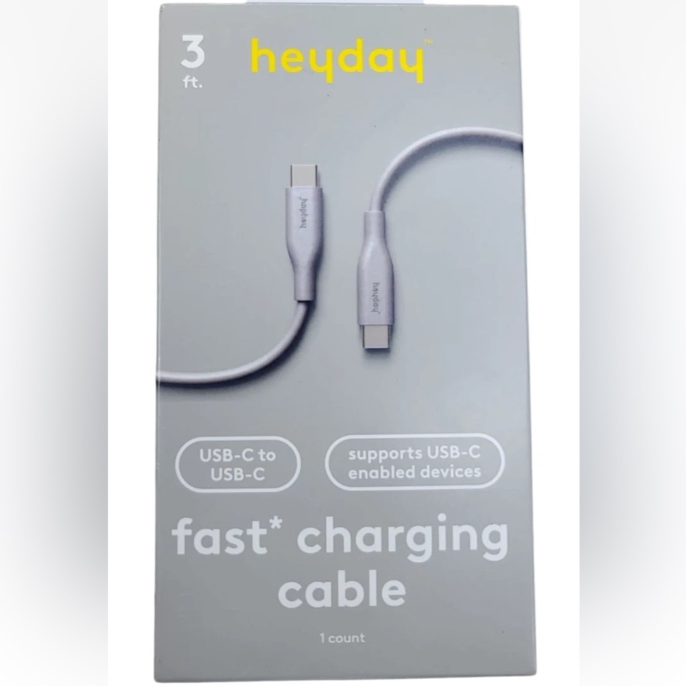 Heyday USB-C to USB-C Cable